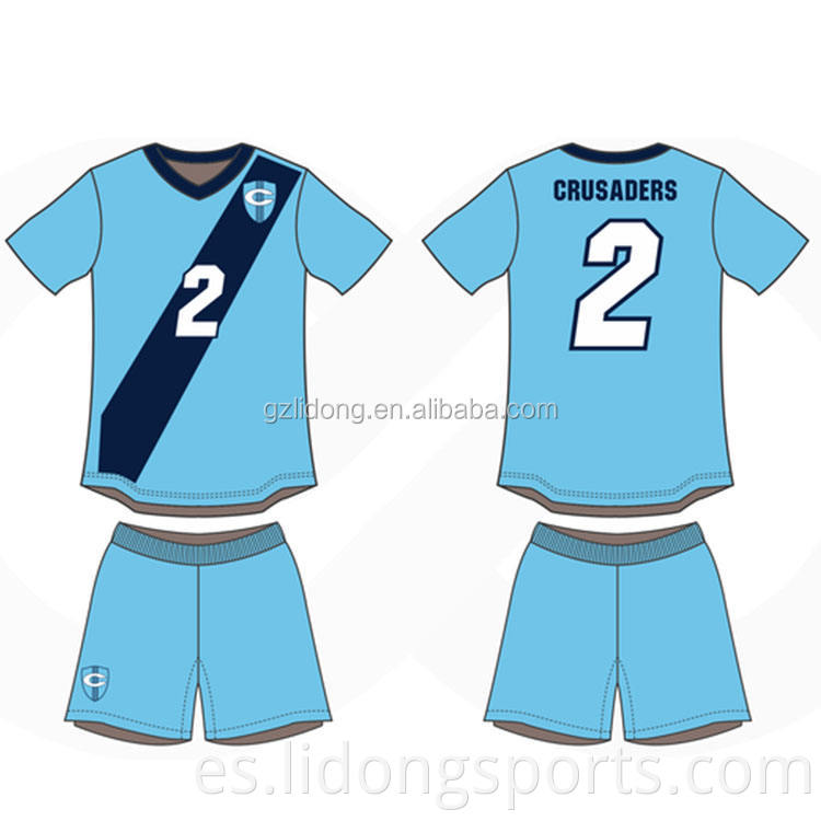 Camisa de fútbol sublimada personalizada, camisa de fútbol de sublimación de tinte completo hecha en Tailandia Jerseys de fútbol